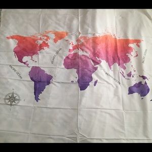 VOSSIN World Map Wall Hanging or Decor